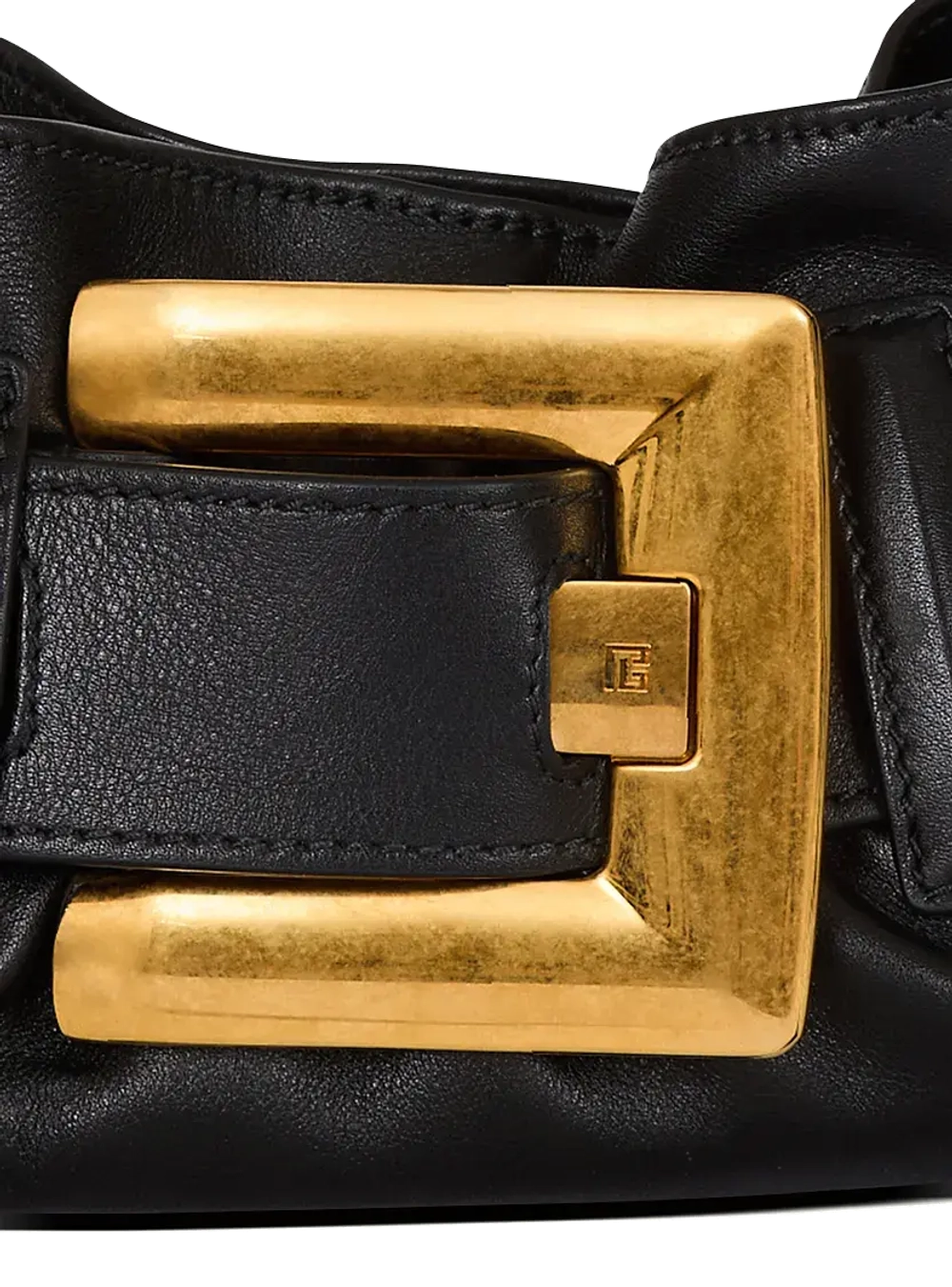 Мини-сумка Anthem из телячьей кожи от Balmain