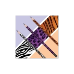 Карандаш чернографитный ЮНЛАНДИЯ АФРИКА, ластик 181769