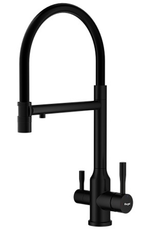 Смеситель для кухни со съемным изливом на магните и подключением фильтра питьевой воды R81.63.06