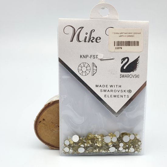 Стразы Стекло микс размеров №4 1440 шт