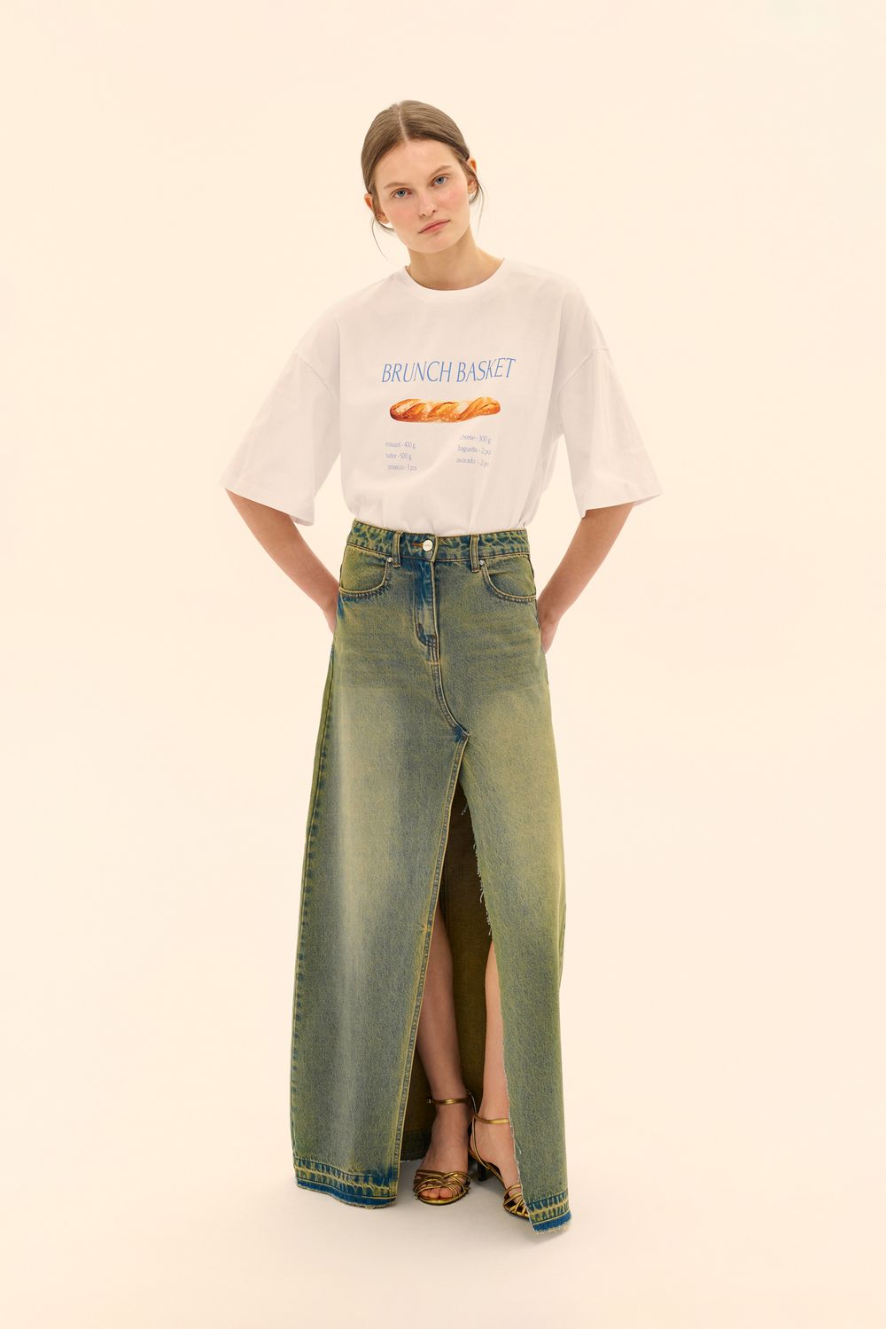 Юбка макси (На максималках), винтажная