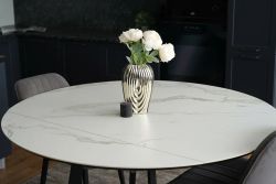 Стол керамический "Раунд" (Белый), ДСВ-Мебель, г. Пенза