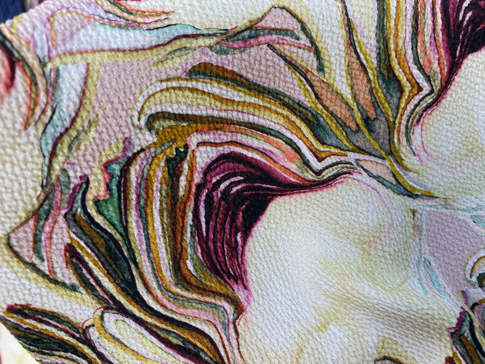 Ткань Натуральный 100% шелк (Италия) ш-150 см