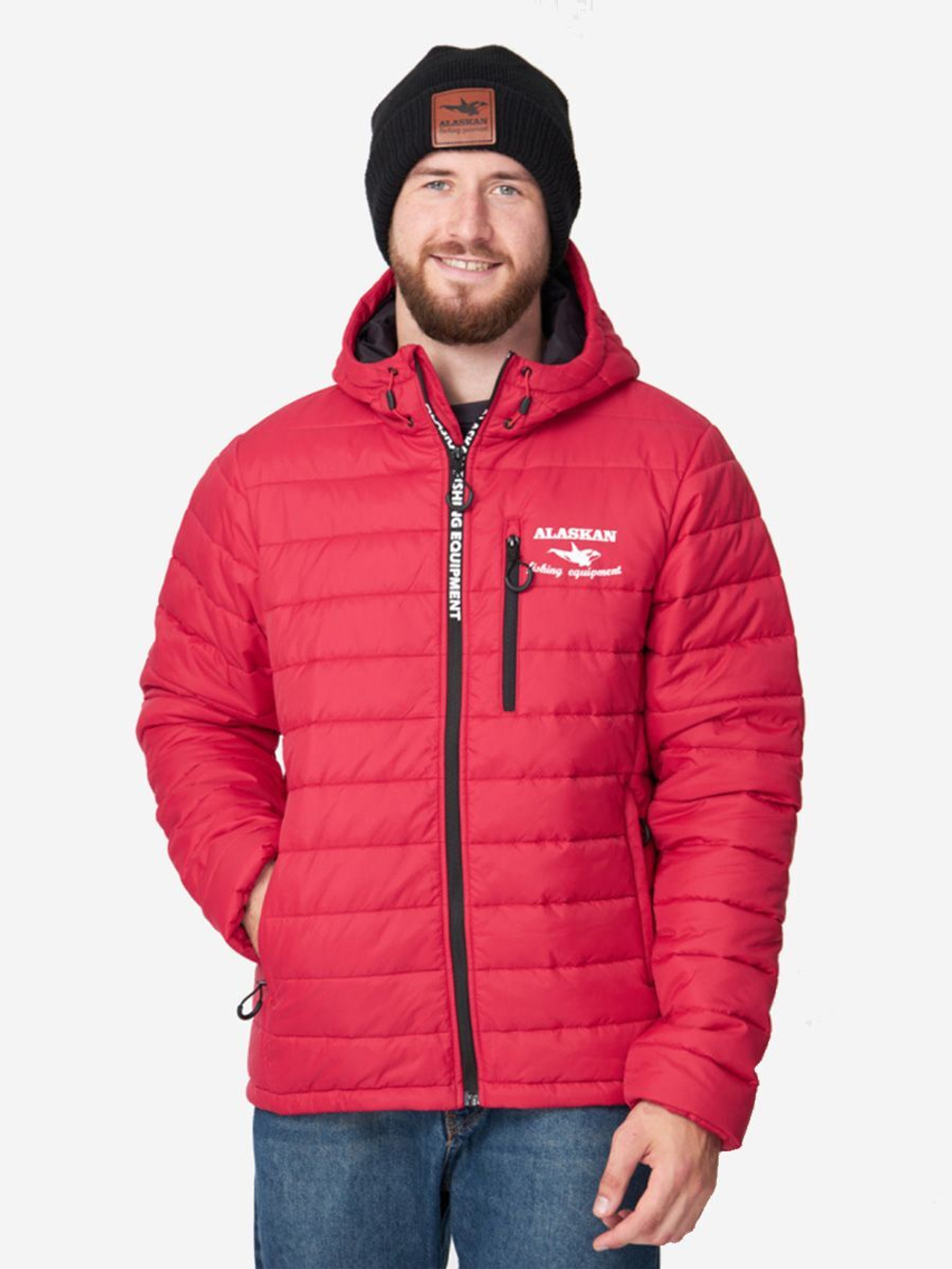 Куртка Alaskan Juneau Red утепленная стеганая