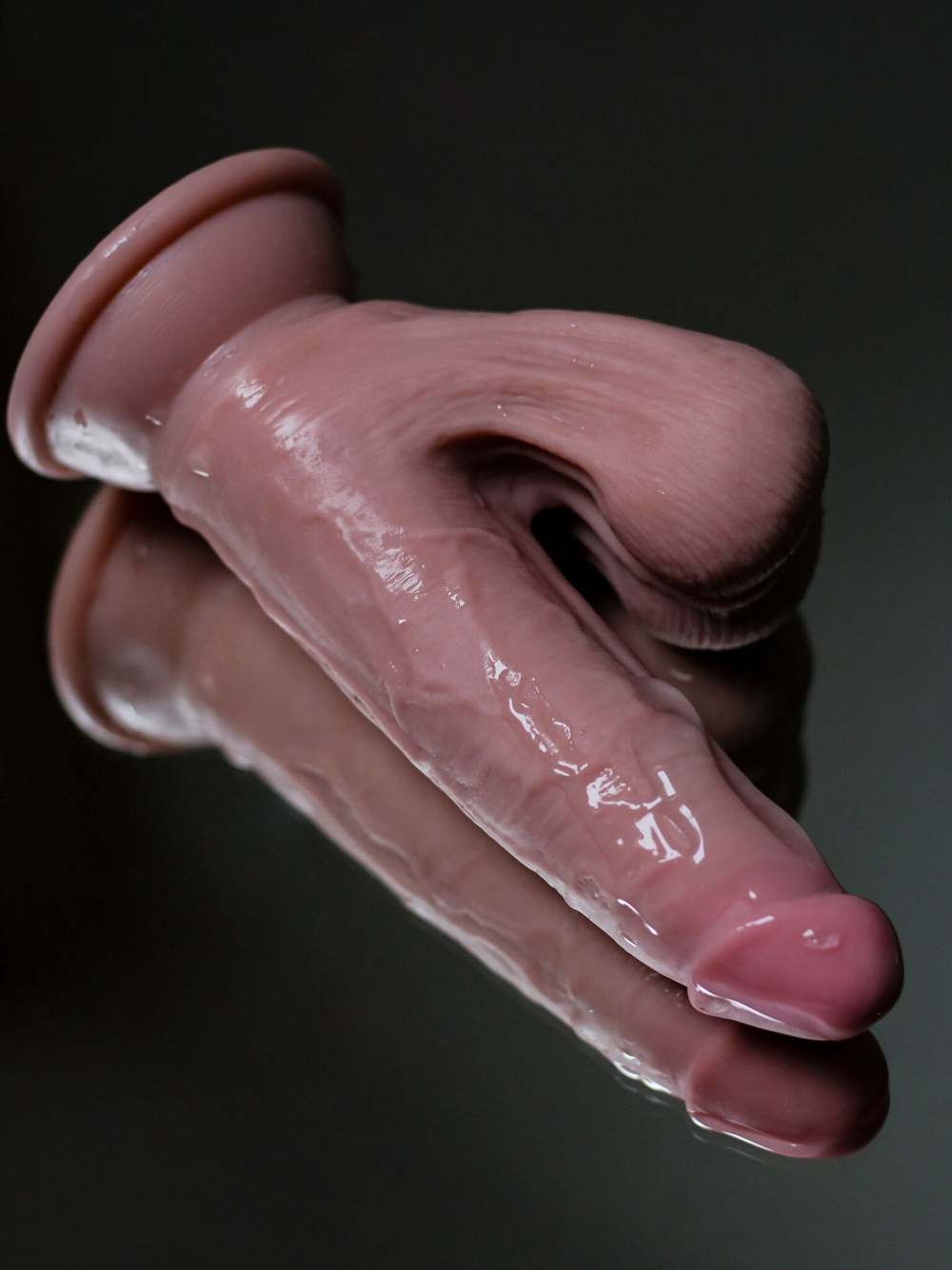 Телесный реалистичный фаллоимитатор Horney Prince - 18,5 см. (Цвет: телесный)