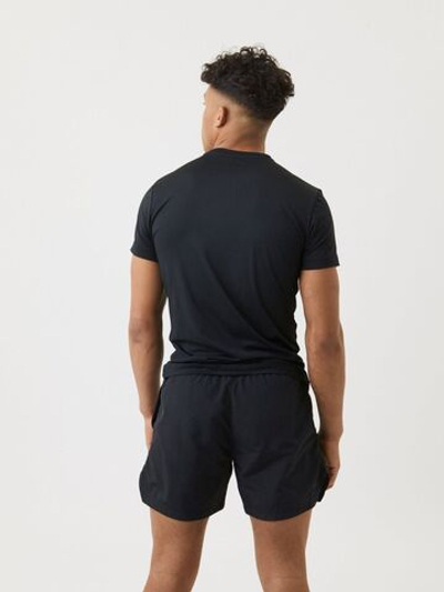 Мужская теннисная футболка Björn Borg Stockholm Blocked T-shirt M - black beauty