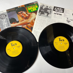 Винтажная виниловая пластинка LP Музыка Из Фильмов World Of Bruce Lee Брюс Ли (Japan 1974) (No Obi) (Выход Дракона, Большой Босс, Кулак Ярости)