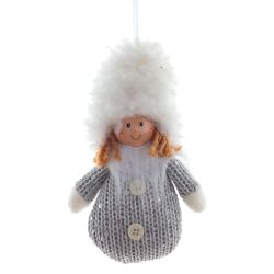 GAEM Игрушка набивная "Девочка", L8 W4 H16 см, 2в.