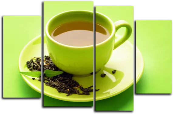 Модульная картина "Мятное настроение"