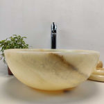 Раковина из оникса Bowl Yellow TinLip BO-60982 45*45*17