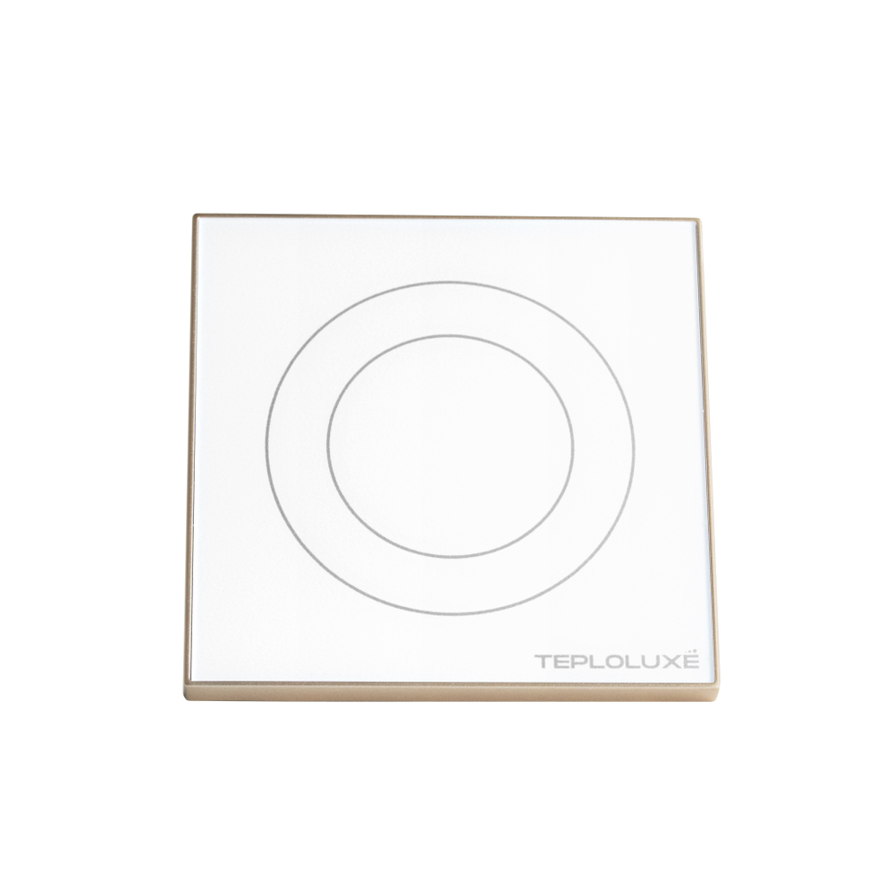 Терморегулятор электронный Теплолюкс Solus Zen Wi-Fi белый/золото