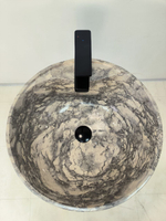 Раковина напольная из мрамора Pedestal Doreng Spiral MN-65926 40х40х90