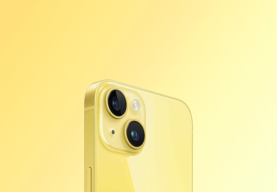 Телефон Apple iPhone 14 256Gb (Yellow)