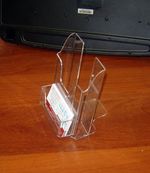 Подставка под евробуклеты и А6 с визитницей