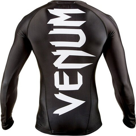 Рашгард Venum Giant rashguard - Long sleeves - Black