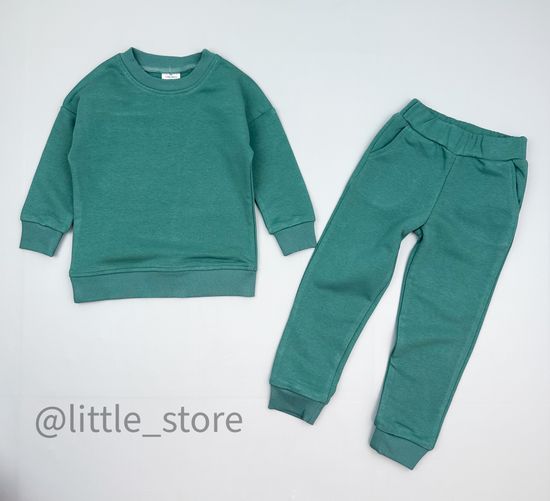 Комплект из футера "Basic" Шалфей