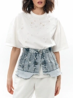 Футболка DROPS, молочный