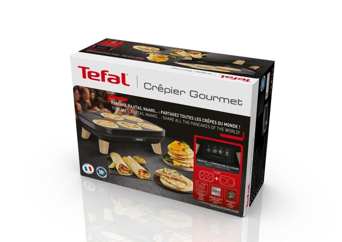 Блинница Tefal Crêpier Gourmet PY900D12