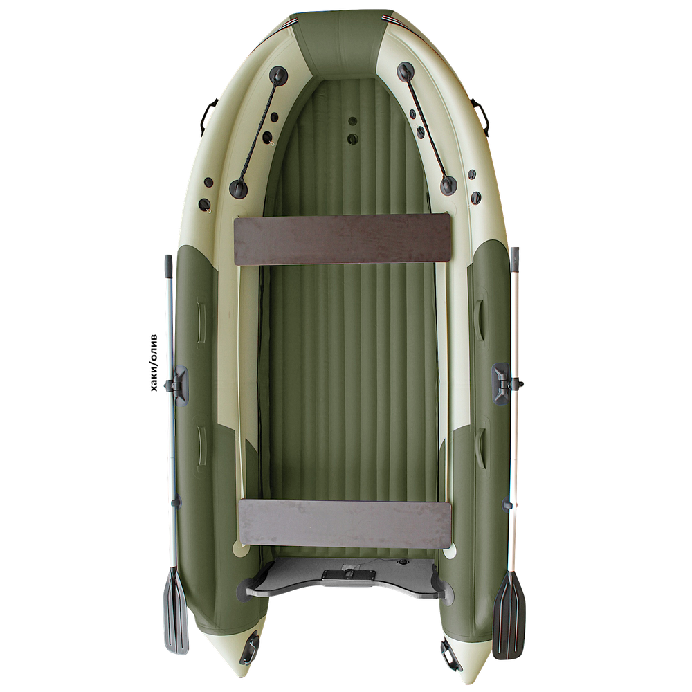 Лодка ПВХ Angler SKAT Тритон 430NDFi с Интегрированным фальшбортом ( Скат 430Fi ) -