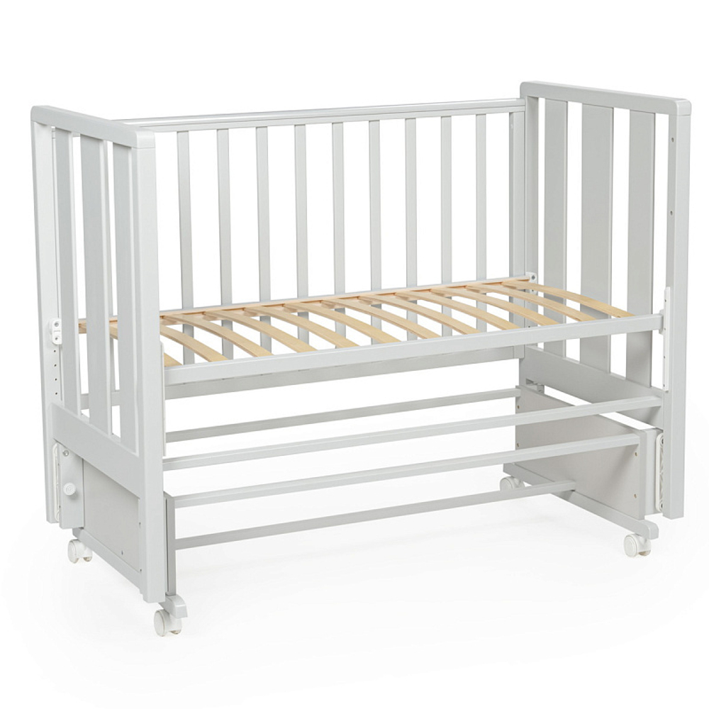 Детская кроватка Bebizaro Heirloom New маятник универсальный без ящика серый