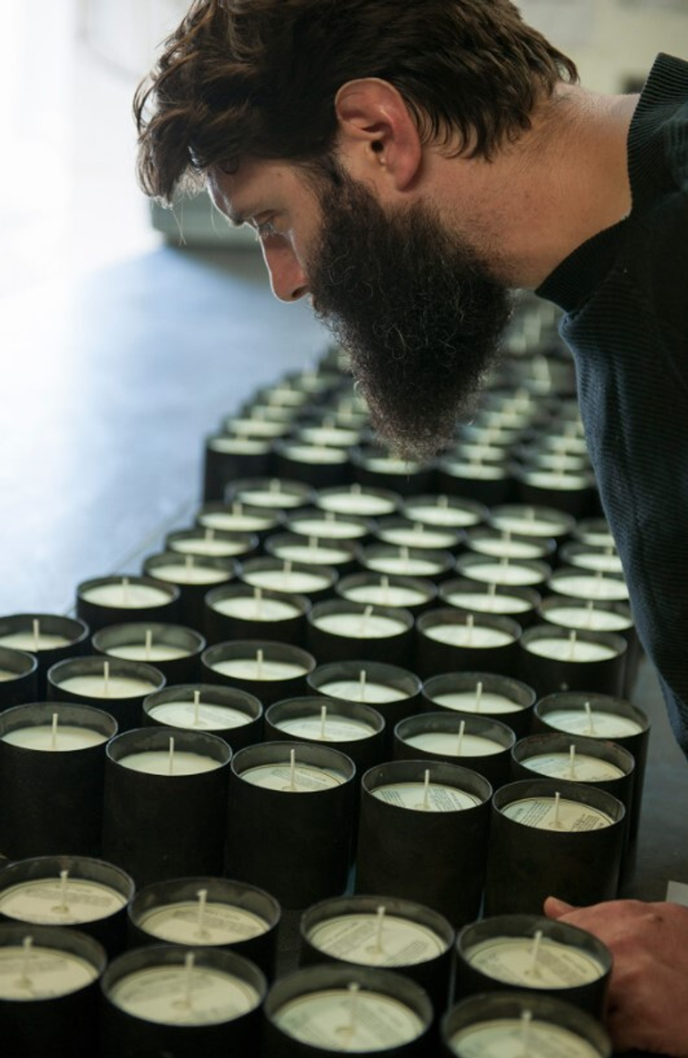 Свеча ароматическая Graphit MAD et LEN воск/металл/black 3,5kg