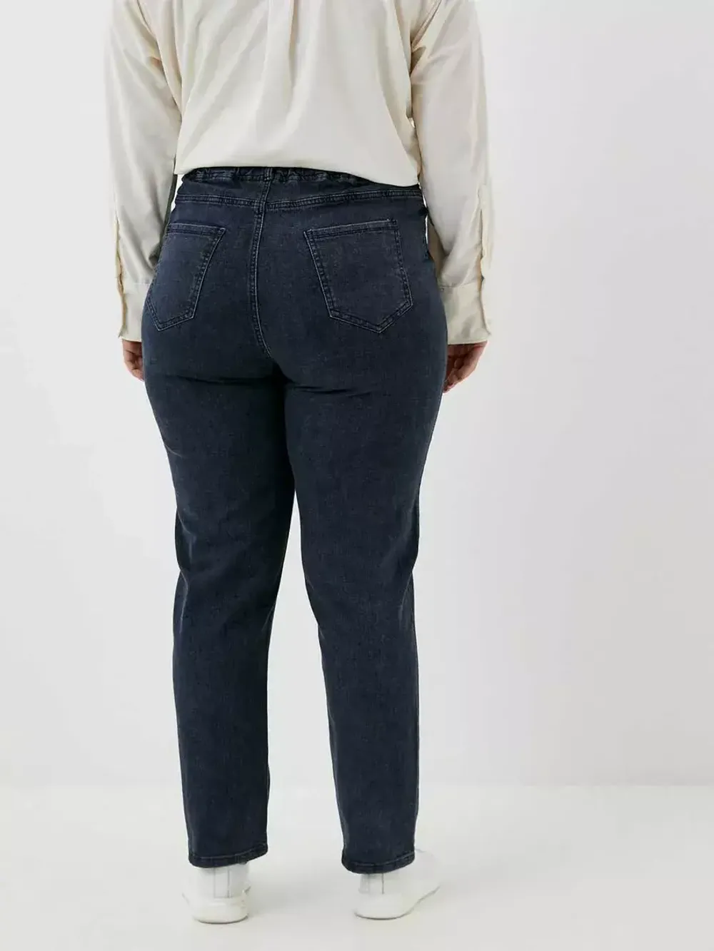 Джинсы на резинке больших размеров