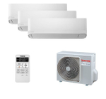 Мульти сплит-система Toshiba на 3 комнаты (20+20+20 кв.м.) SEIYA