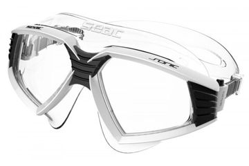 Очки-маска для плавания Seac Sonic черный/белый