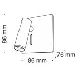 Настенный светильник (бра) Technical C040WL-L3W3K