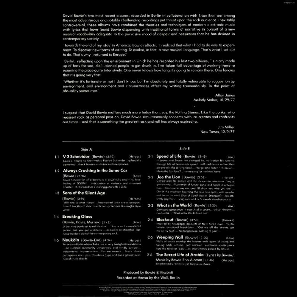 David Bowie / Bowie Now (Coloured Vinyl)(LP)