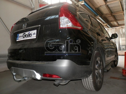 Фаркоп оцинкованный Galia H089C для Honda CR-V 2012-2017(паспорт и сертификат в комплекте)(без электрики)