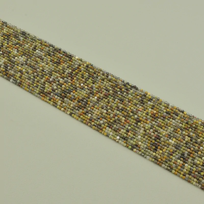 Нитка Яшма 37 см. 2 мм. (Без замка)