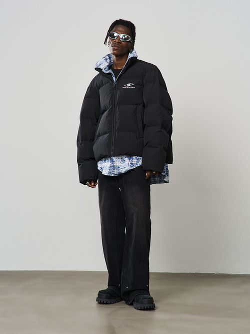 Pullover puffer coat online