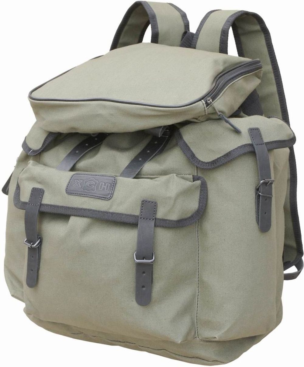 Рюкзак №1 авизент/кожа (х/б)