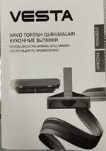 Вытяжка VESTA VPR860 BL черная