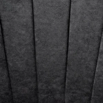 Стул Bradex Home Paola графит, матовое золото, на поворотном механизме