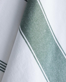 ZARA HOME КУХОННОЕ ПОЛОТЕНЦЕ В ПОЛОСКУ, ЗЕЛЕНЫЙ