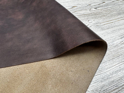 Nappa Clouds Brown (1,5-1,7 мм) цв. Коричневый, натуральная кожа