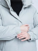 Куртка зимняя удлиненная с капюшоном