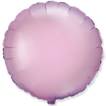 Фольгированный шар-круг, сатин, красно-розовые оттенки, 46 см