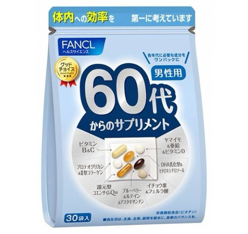 FANCL ВИТАМИНЫ ДЛЯ МУЖЧИН СТАРШЕ 60 ЛЕТ