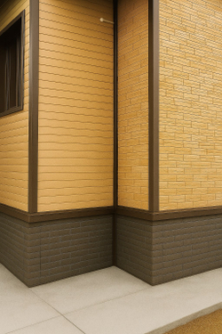 Угол внешний (наружный) 100х100мм Длина 2000мм, Коричневый (RAL 8017), 0,45мм, комплект 2 шт.