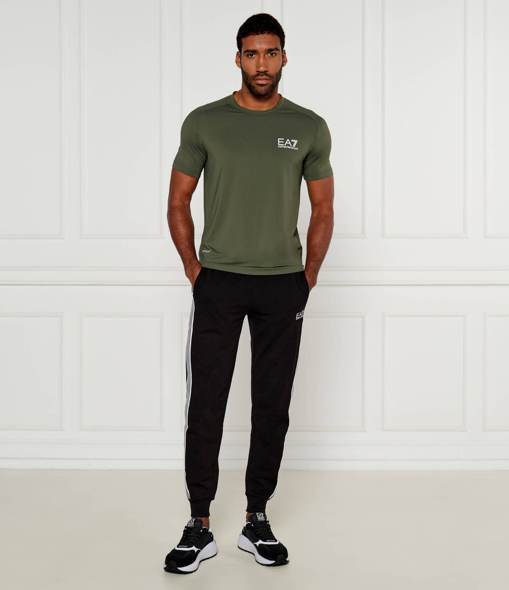 Футболка EA7 - хаки(8NPT22 PJEMZ)