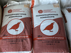 Комбикорм для перепелов ДК-52, 25 кг, в поселке Ропша