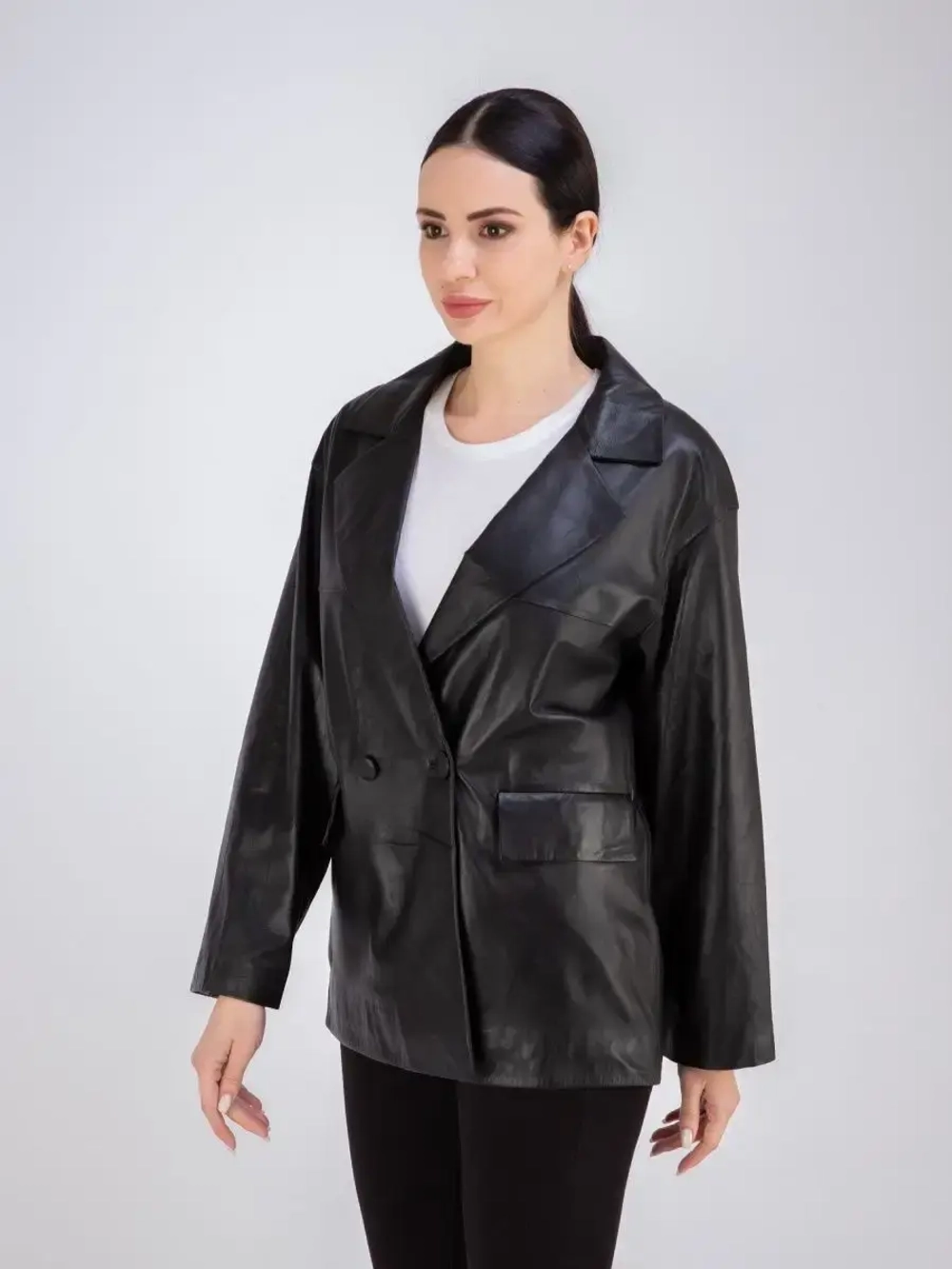 Куртка женская из натуральной кожи Турция