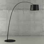 Floor design lamp  Twiggy by Foscarini (Black)