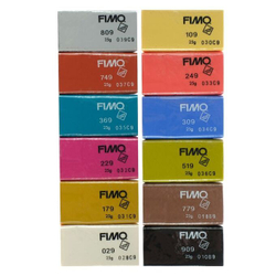 Набор полимерной глины Fimo leather-effect 8013 C12-2 12х25 г. Эффект кожи