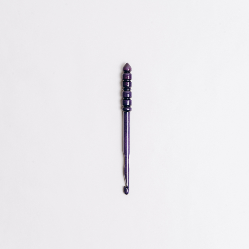 Деревянный крючок для вязания из древесины клена 8 мм. K347