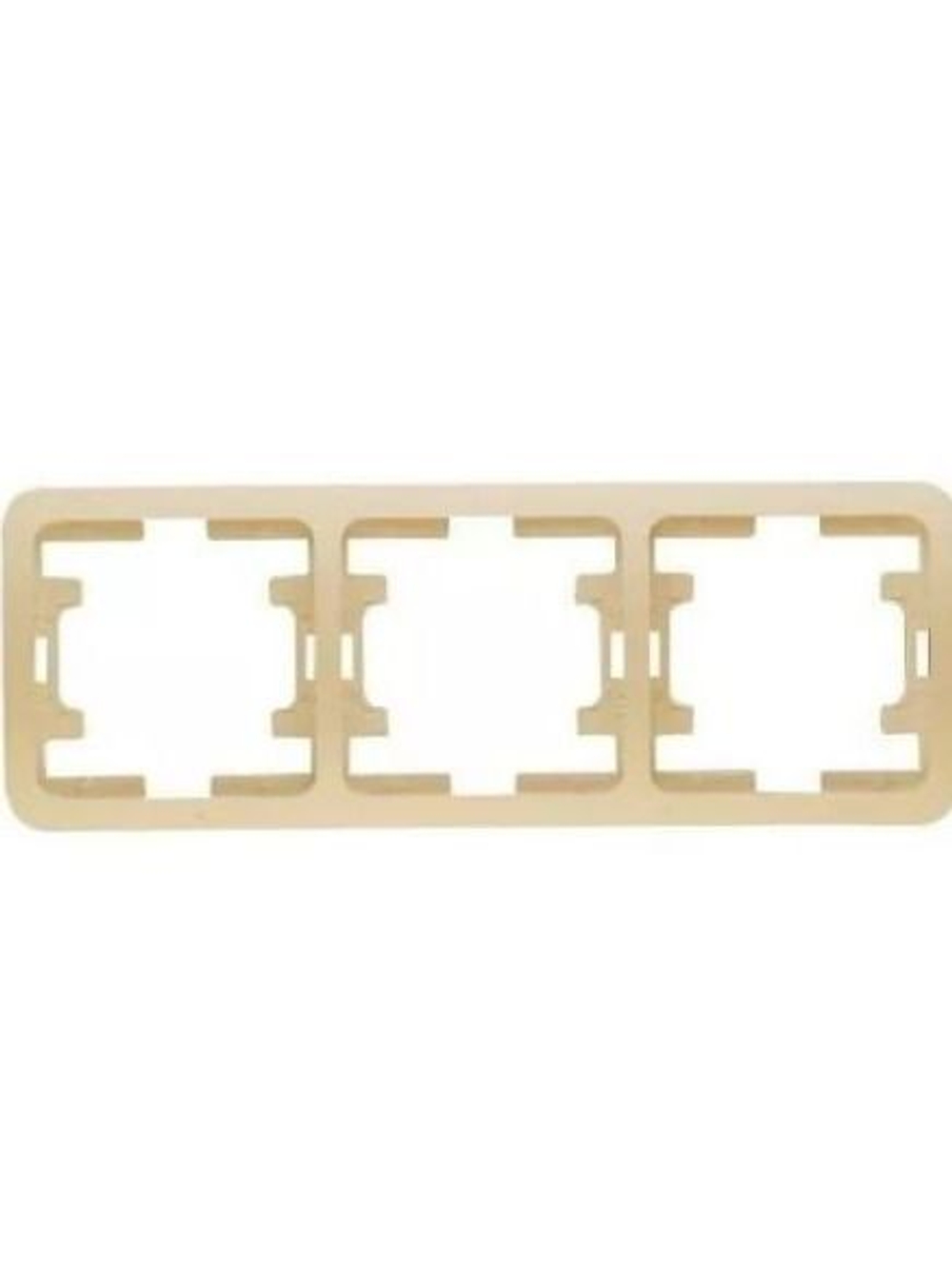 Рамка 2-я горизонтальная Makel Mimoza белая 22012