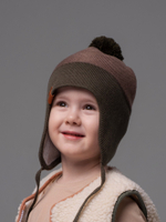 Шапка весенняя/осенняя вязаная (Тростник) КОДИ